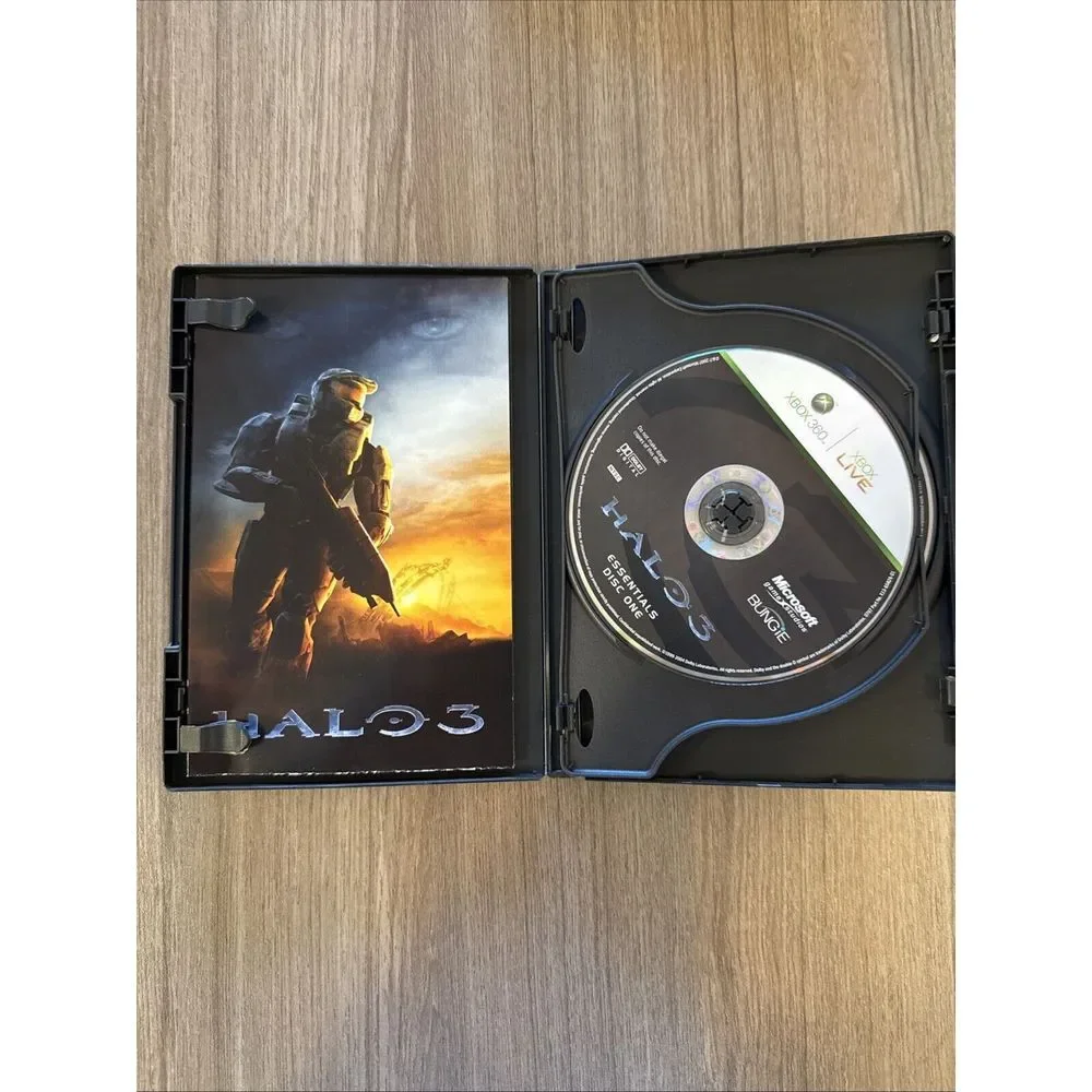Xbox 360 Lot Of Three Halo Games Essentials - ODST -‎ Halo 4 Microsoft Tested