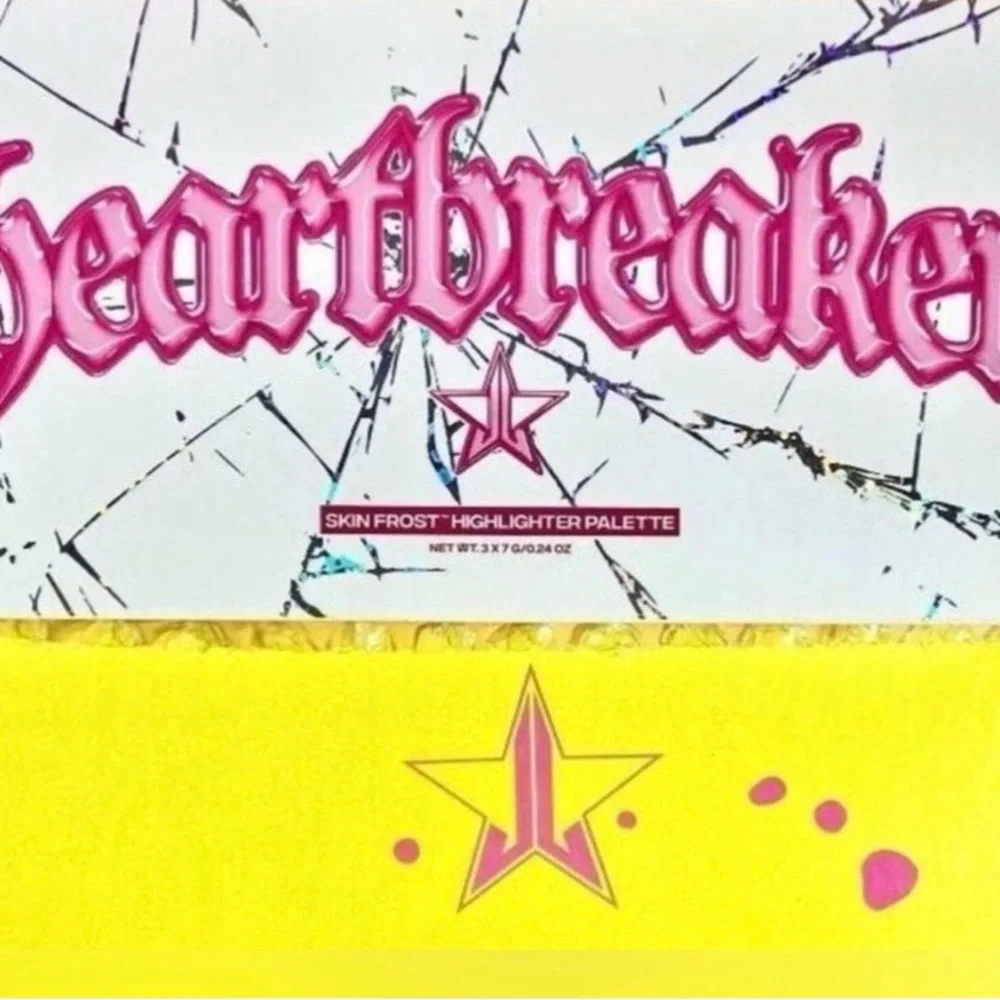 💔 Jeffree Star Cosmetics “Heartbreaker” Skin‎ Frost Highlighter Palette 💔