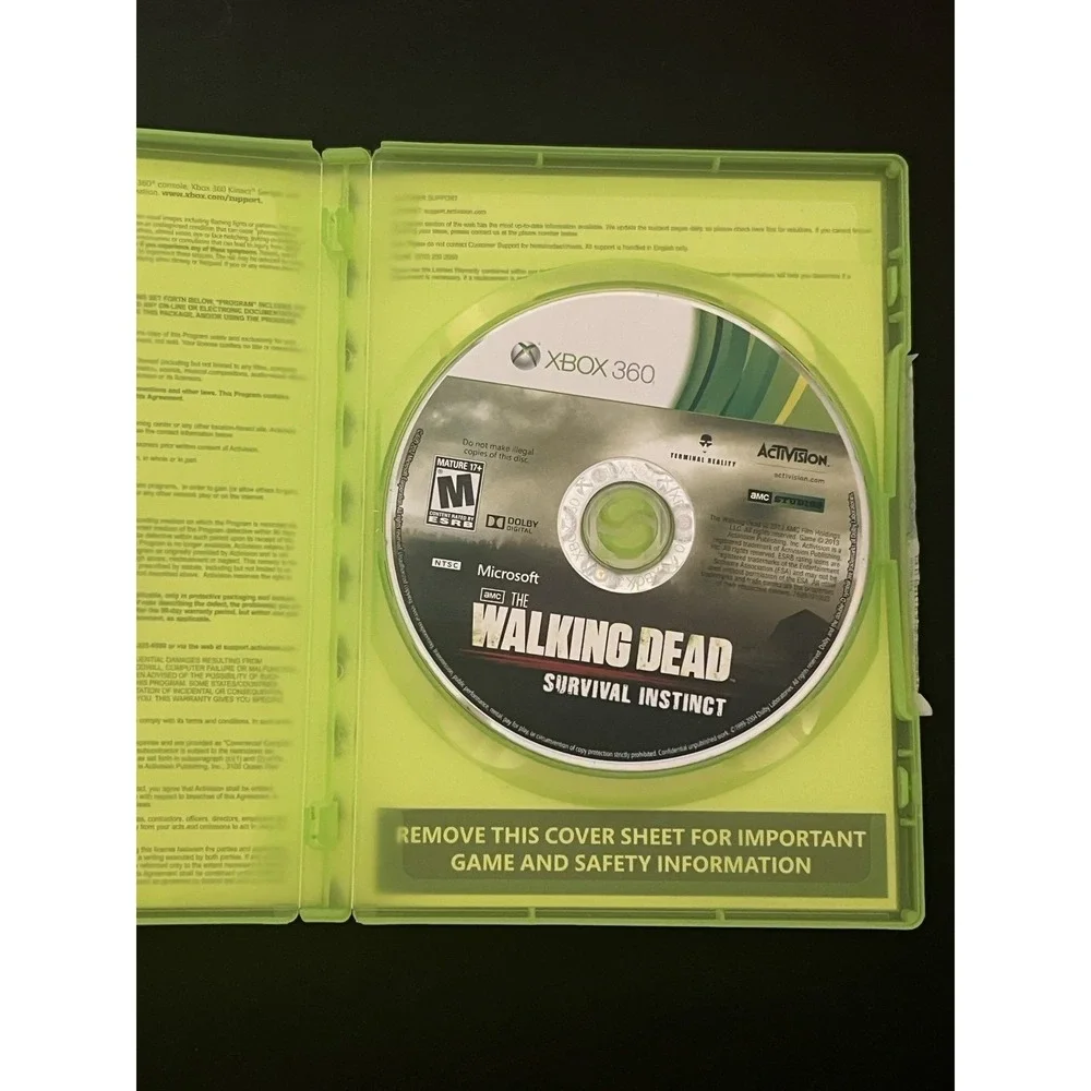 The Walking Dead Survival Instinct -2013 - Microsoft Xbox‎ 360