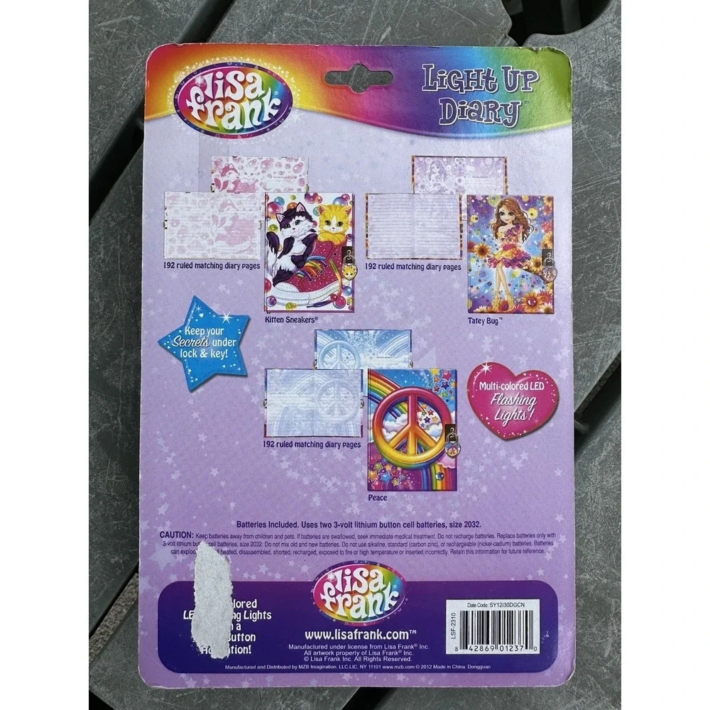 Lisa Frank 2012 light