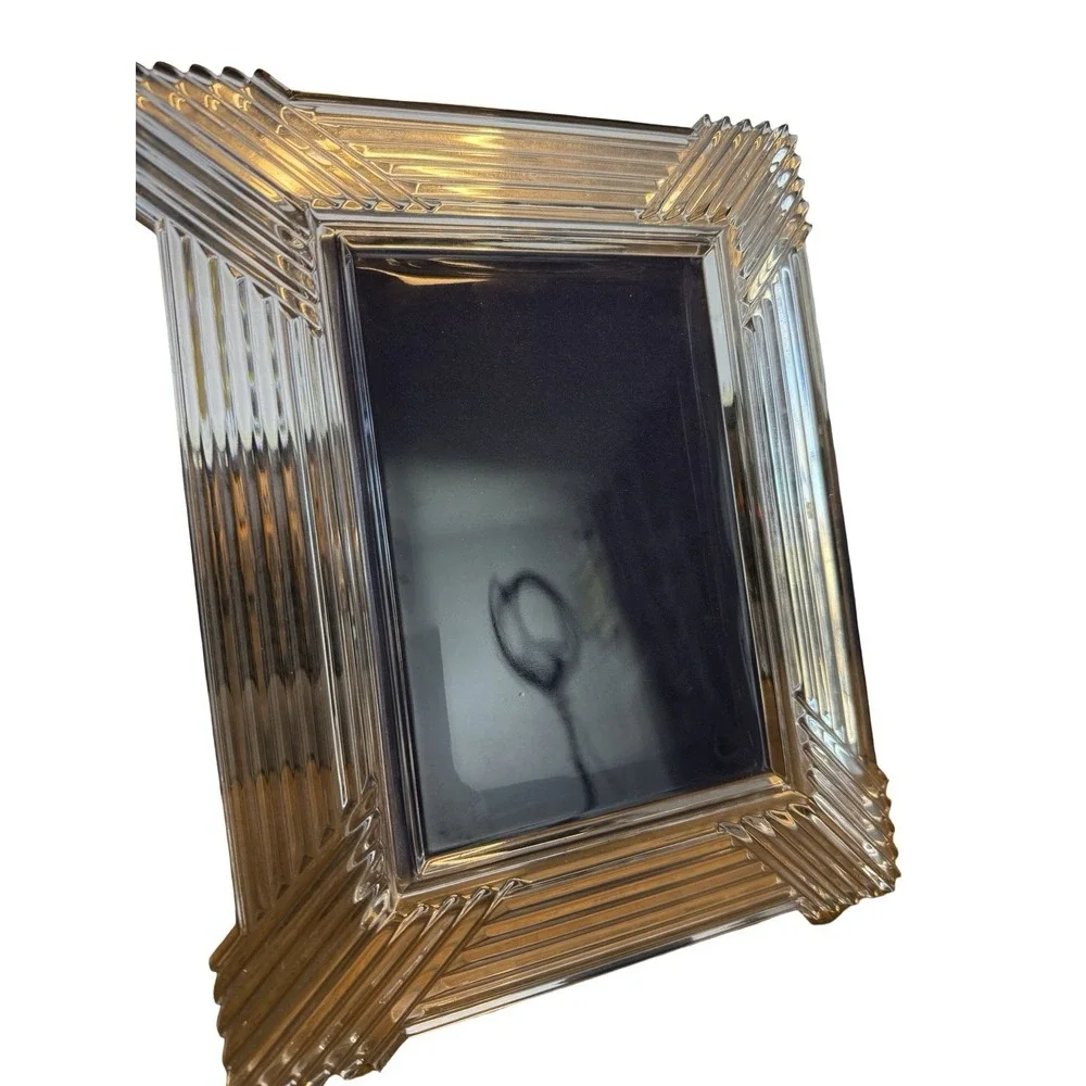 Mikasa Austria Crystal Hand Cut Crystal Picture Frame  5x7 Picture‎