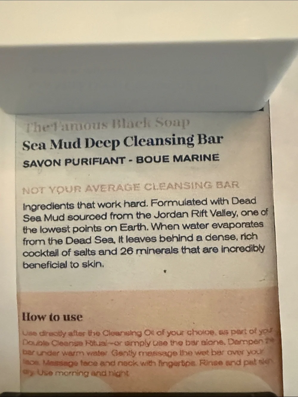 Erno Laszlo N.Y. Sea Mud Deep Cleansing Bar AND Very Rare Soap Dish/Box Set NEW