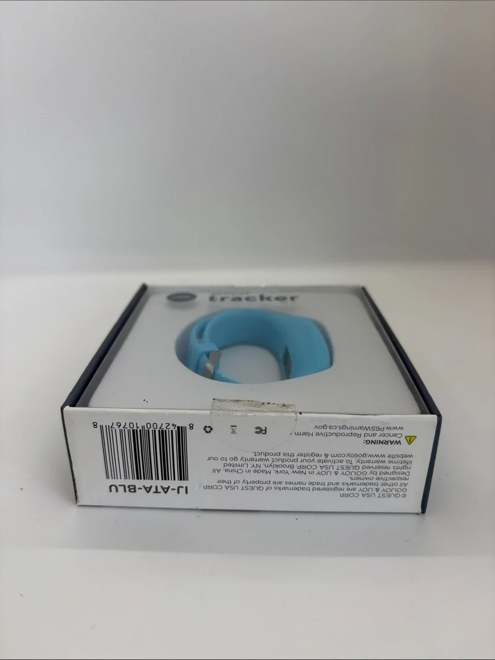 iJoy Activity Tracker - Blue Silicone Band