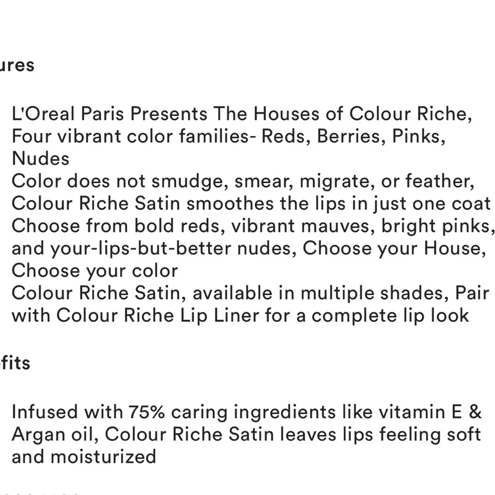 LOreal oreal lipstick