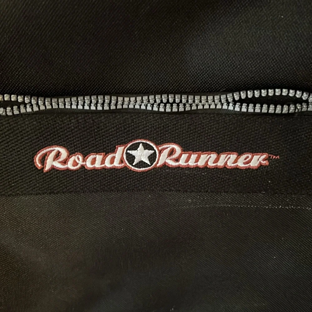 Road Runner Black Padded Guitar Bag – Protective Carry Case for 3/4 acoustic