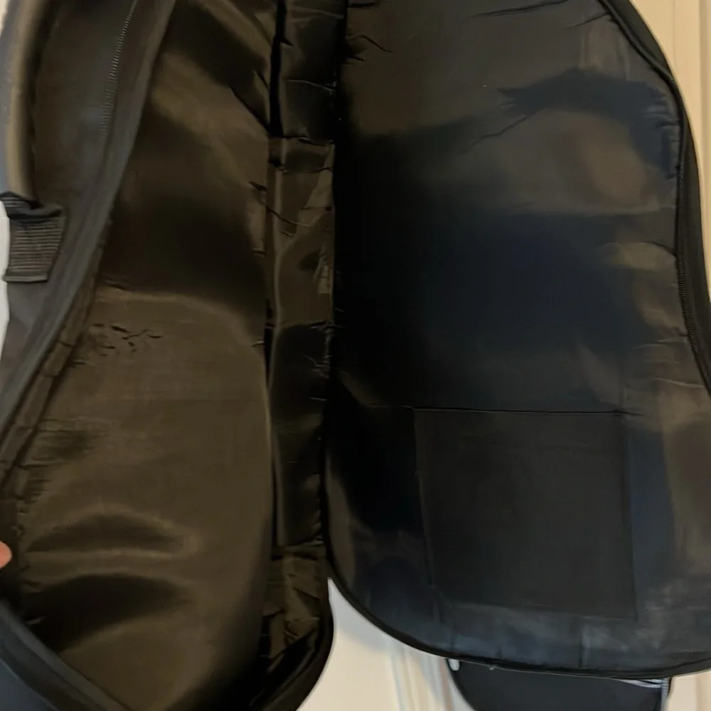 Road Runner Black Padded Guitar Bag – Protective Carry Case for 3/4 acoustic