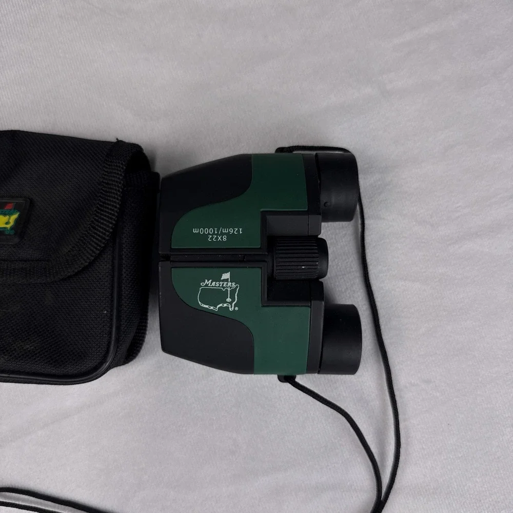 Masters Tournament Binoculars 8x22 Green Black Official Merchandise with Case