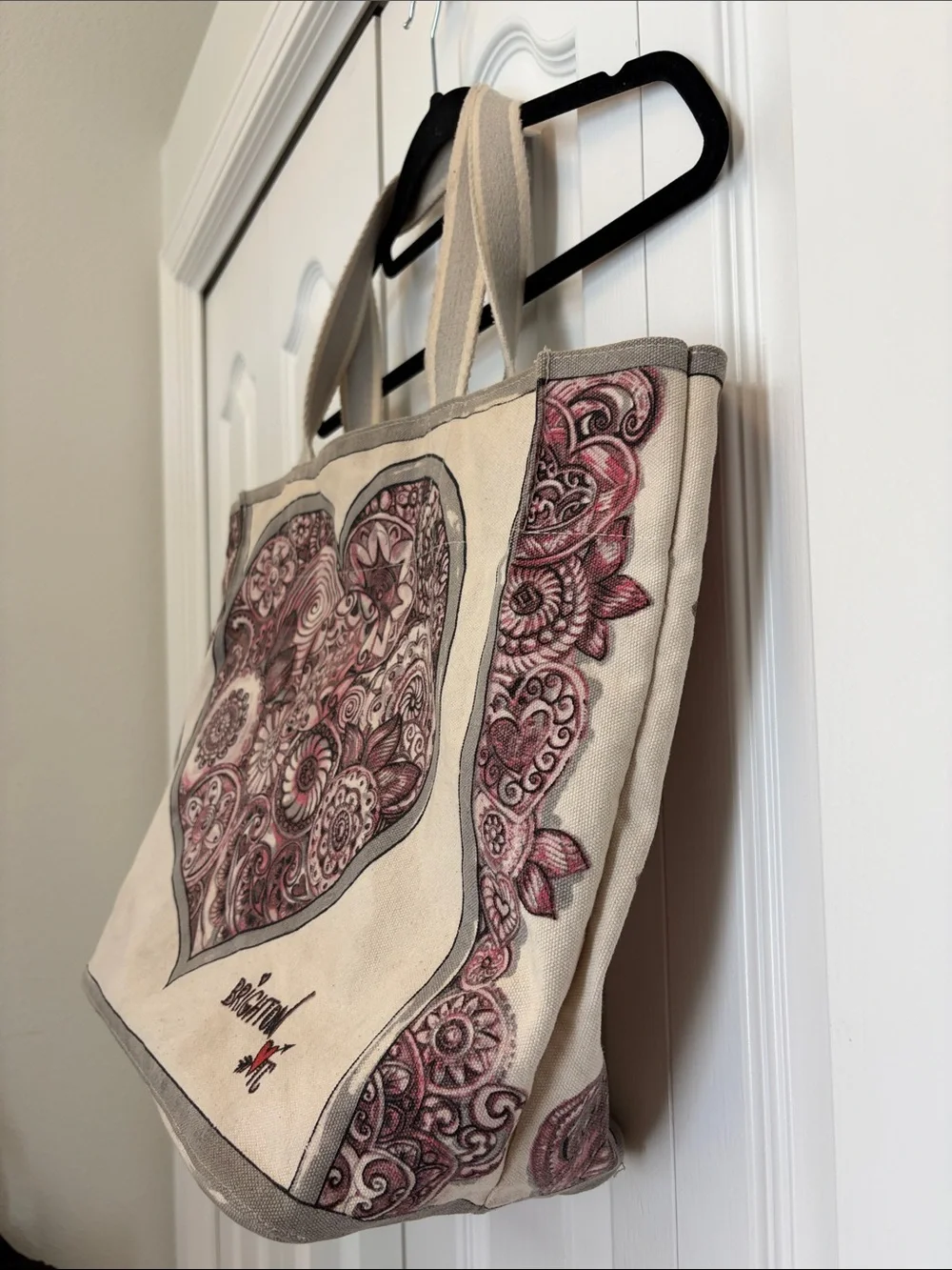 Brighton canvas tote