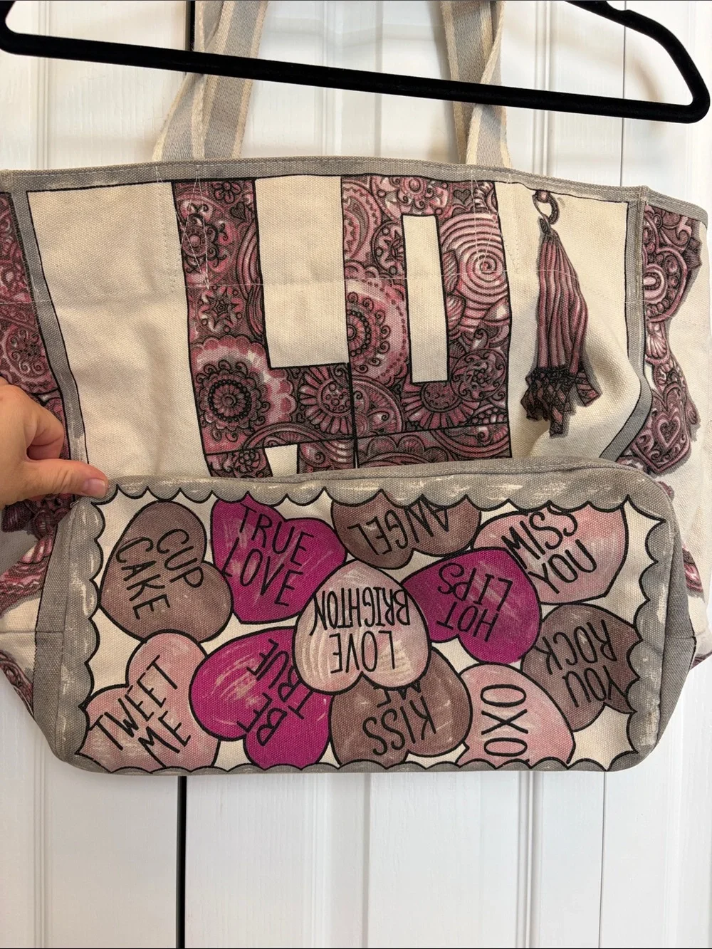 Brighton canvas tote