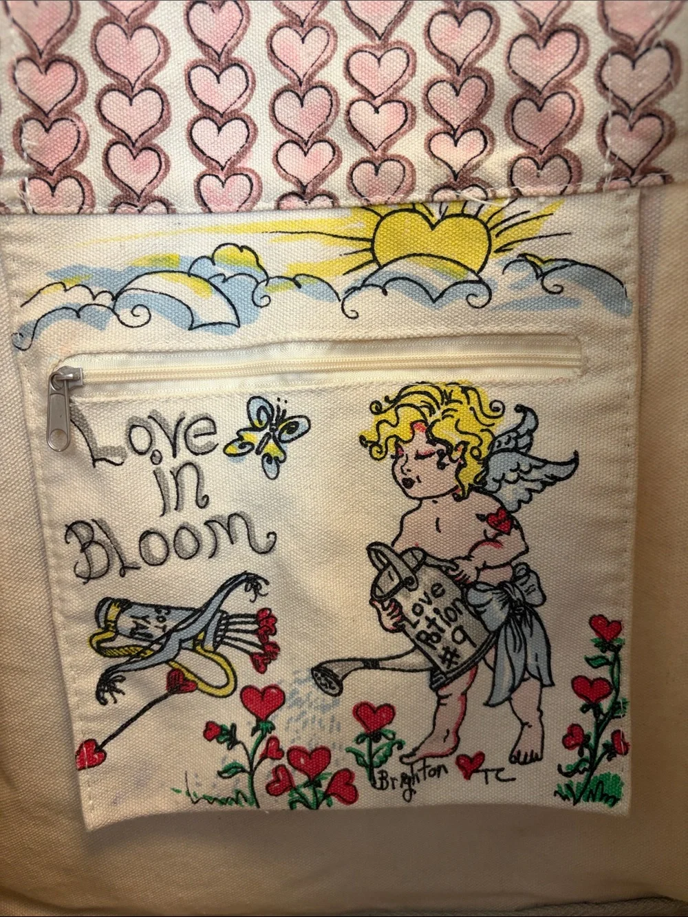 Brighton canvas tote