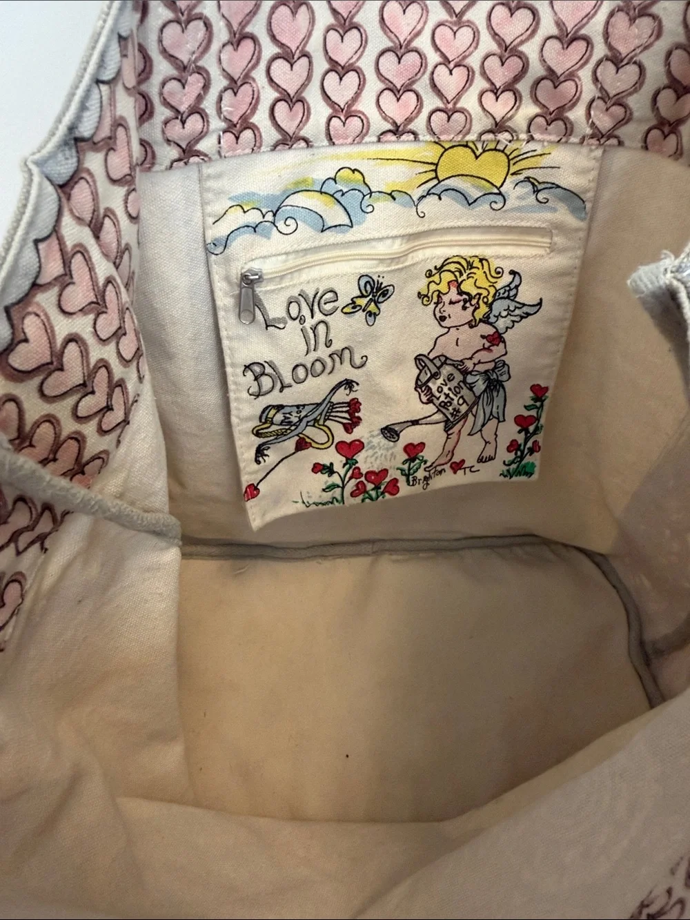 Brighton canvas tote