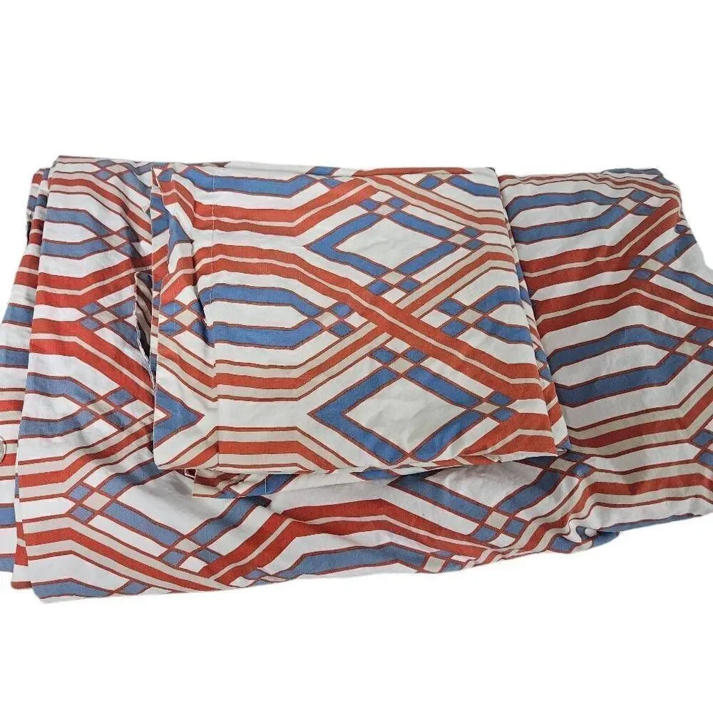 Pottery Barn Becks Geo duvet