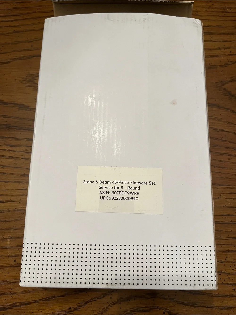 Stone & Beam 45-Piece Flatware Set, new in package