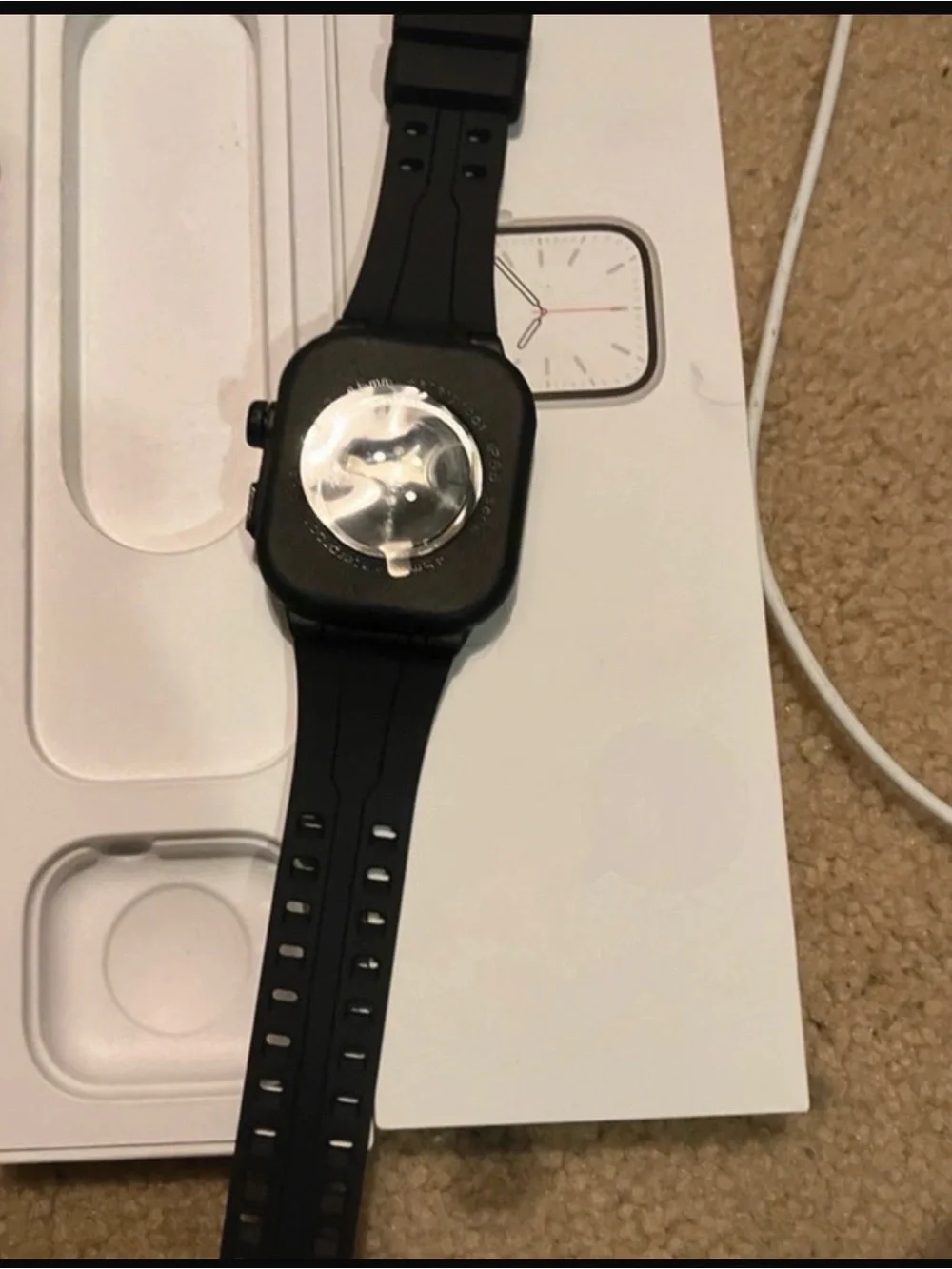 Apple smartwatch black