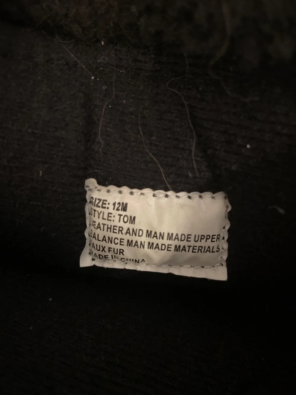 Weatherproof men’s black