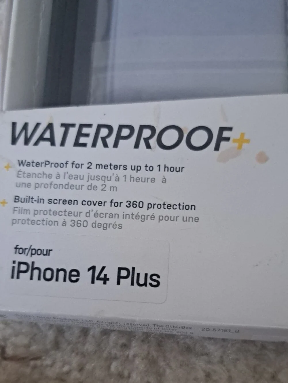 OtterBox Fre Series Waterproof MagSafe Case for iPhone 14 Plus - Black