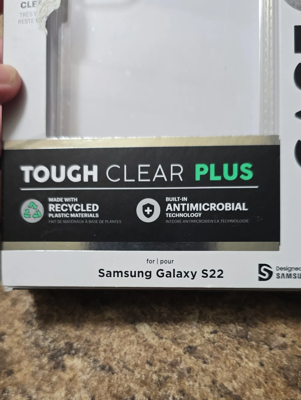 CASE-MATE Tough Clear Plus Clear Phone Case for Samsung Galaxy S22 NWT
