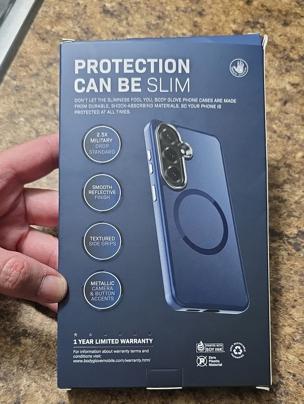 Body Glove Navy Blue Samsung Galaxy S26 Protective NWT