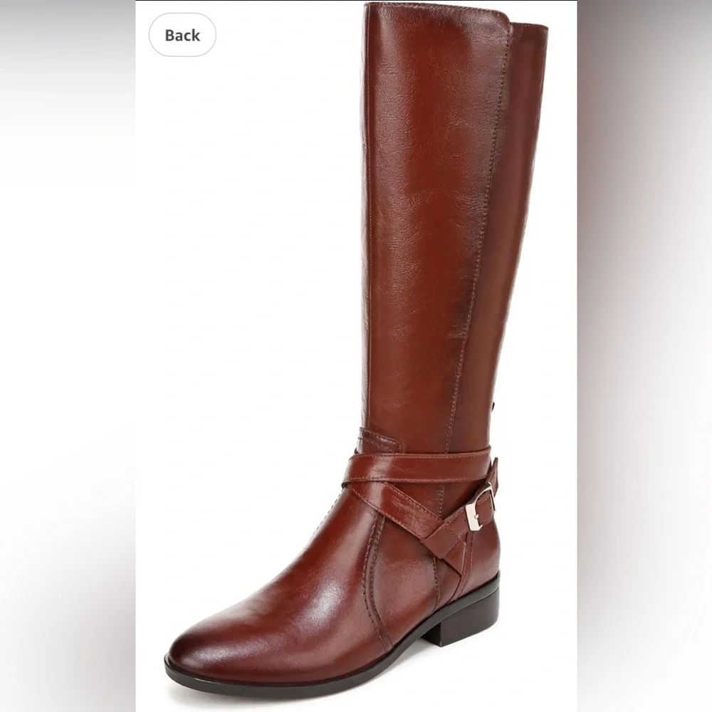 NWT Naturalizer Women's Rena 2 Knee High Block Heel Riding Boots size 8 1/2