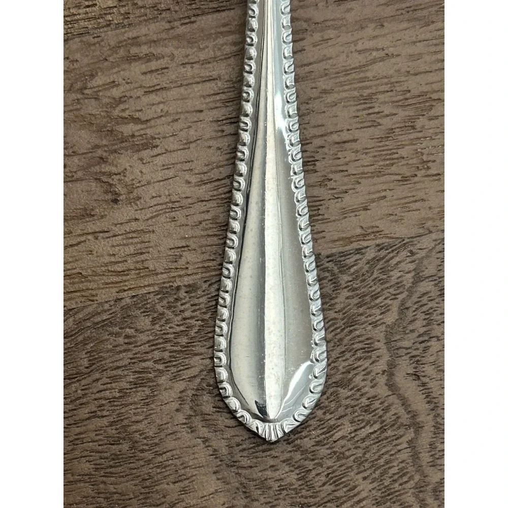 Reed & Barton Englefield Large Casserole Serving Spoon Stainless Glossy 8.75