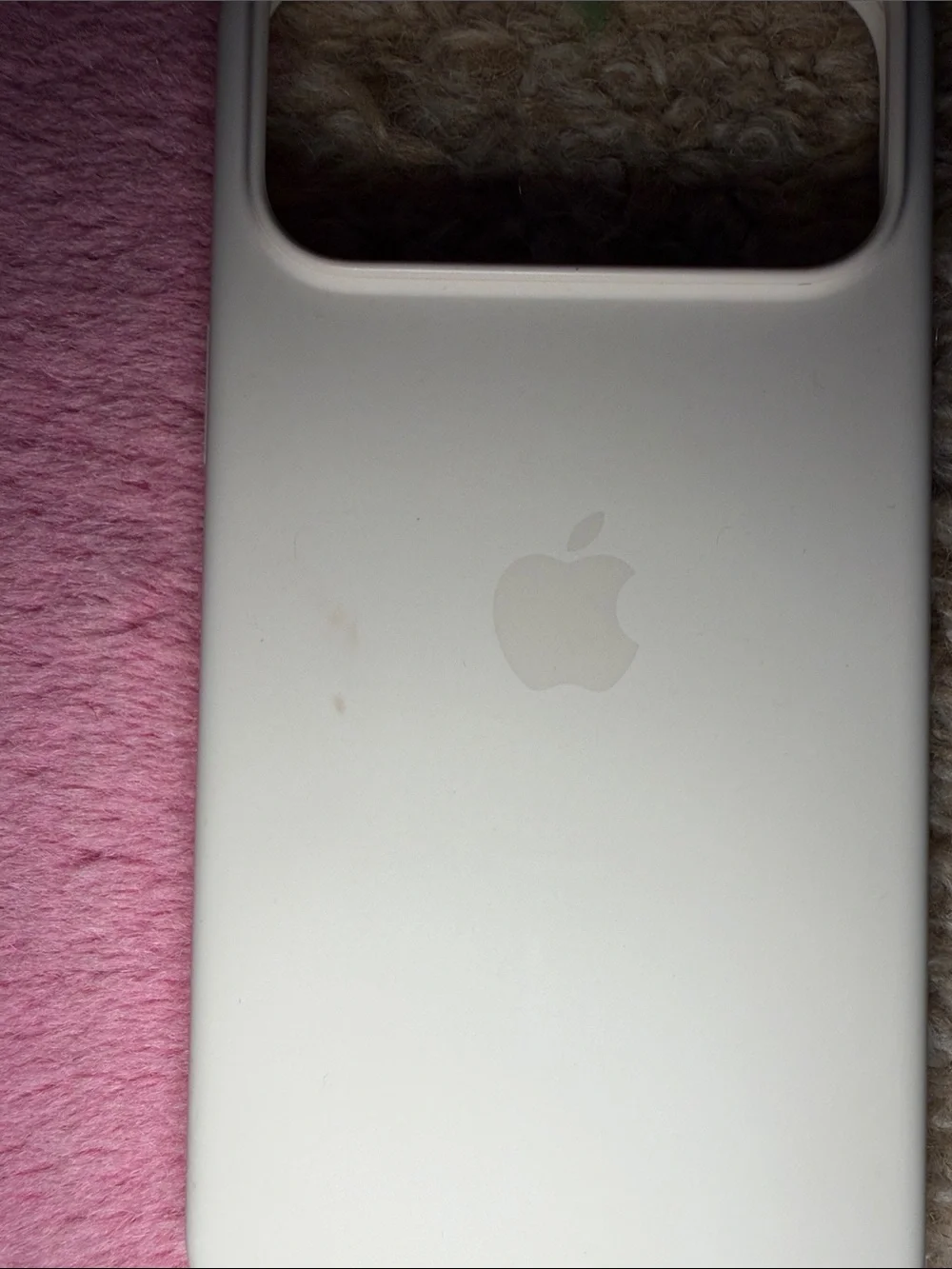 Apple branded silicone