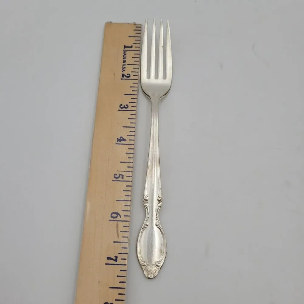 Rogers Bros International Silverplate Set 4 Dinner Forks 1959 REFLECTION 1847