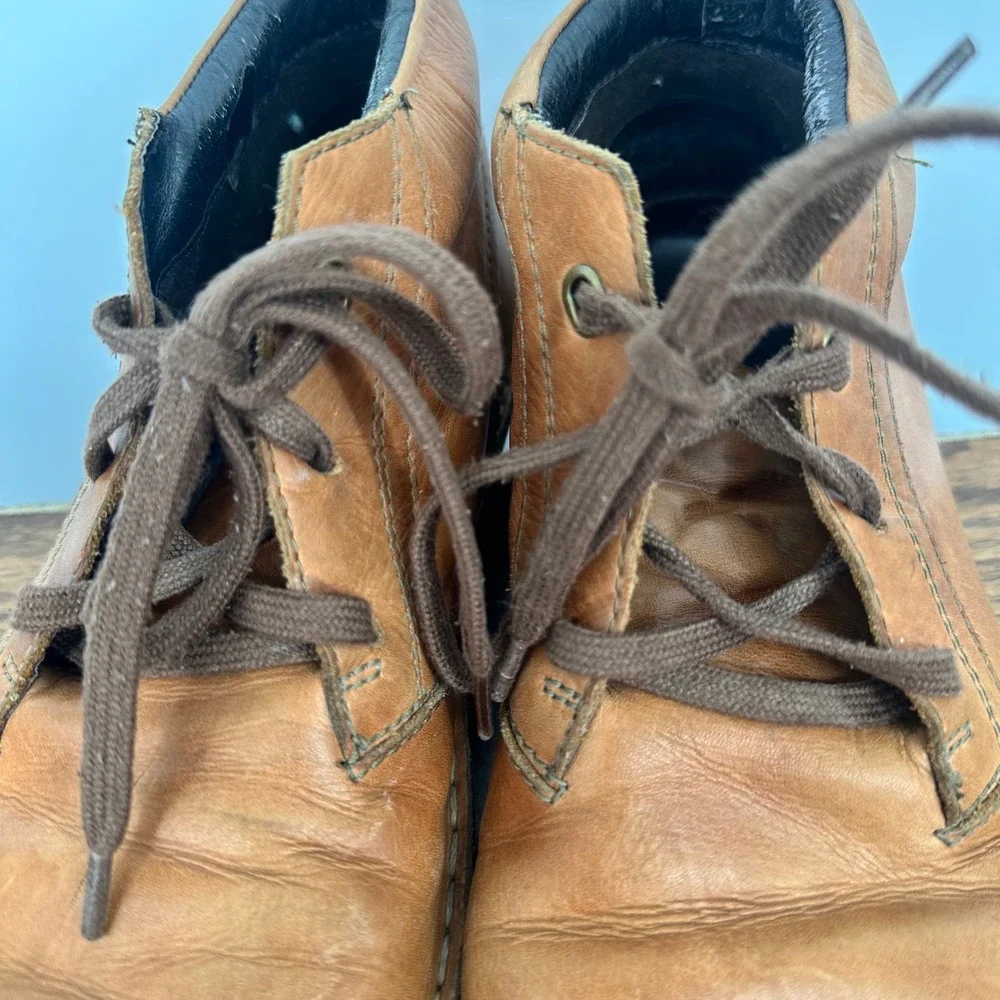 Pikolinos‎ Chile Leather Chukka Boots Tan Brown Spain 43 EU 10 US Gorpcore