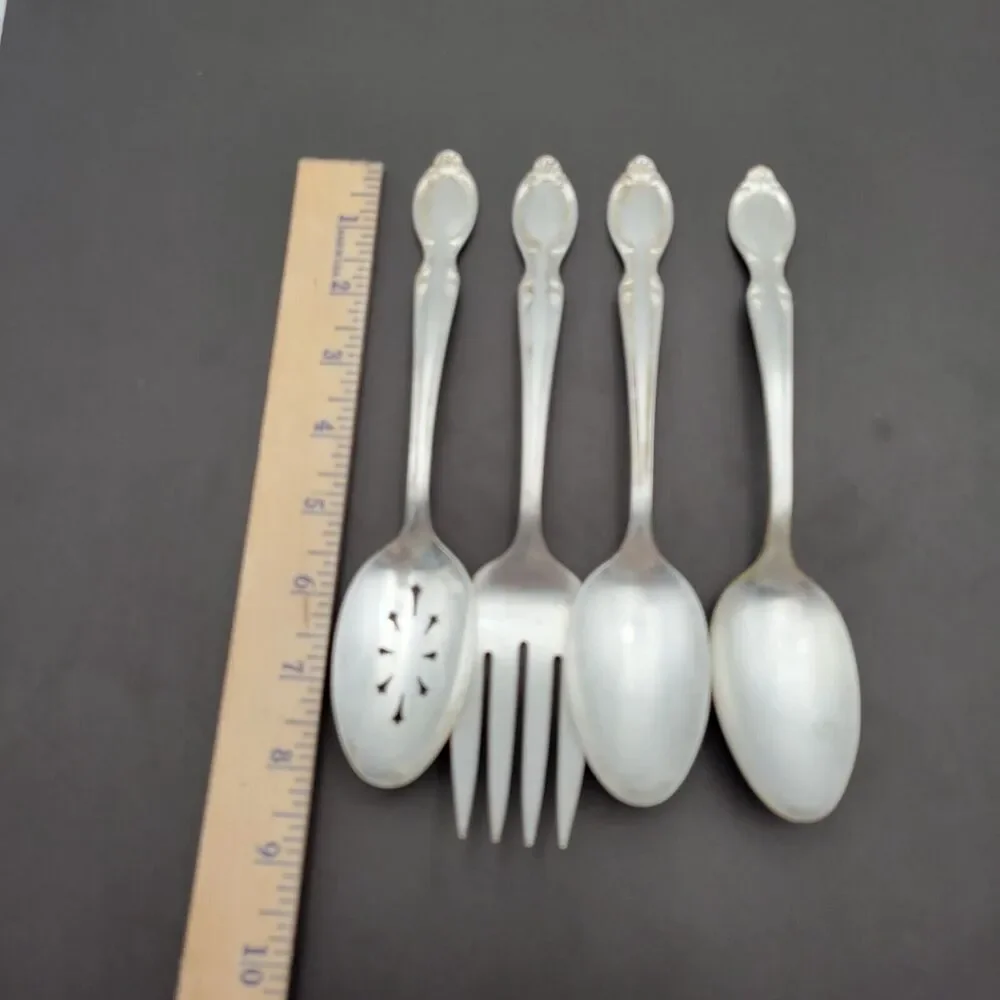 Rogers Bros International Silverplate Set 4 Serving Pieces 1959 REFLECTION 1847