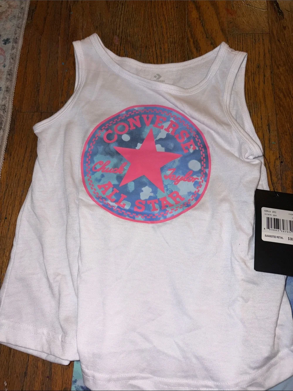 Converse tank shorts
