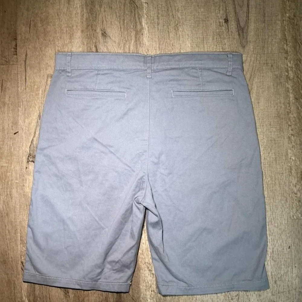The Children's Place Denim Shorts Size 16 Light Blue‎ Button Fly Kids Casual