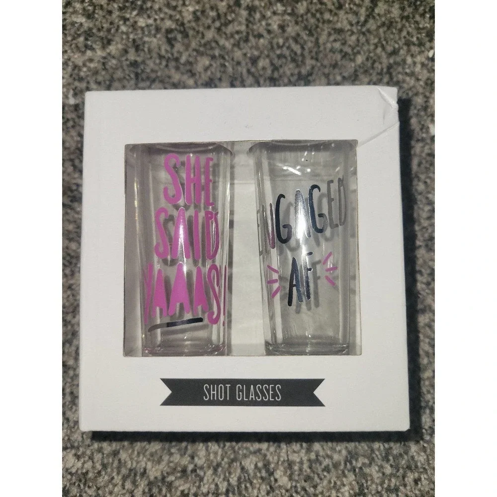 Wedding Engagement Party Shot glasses