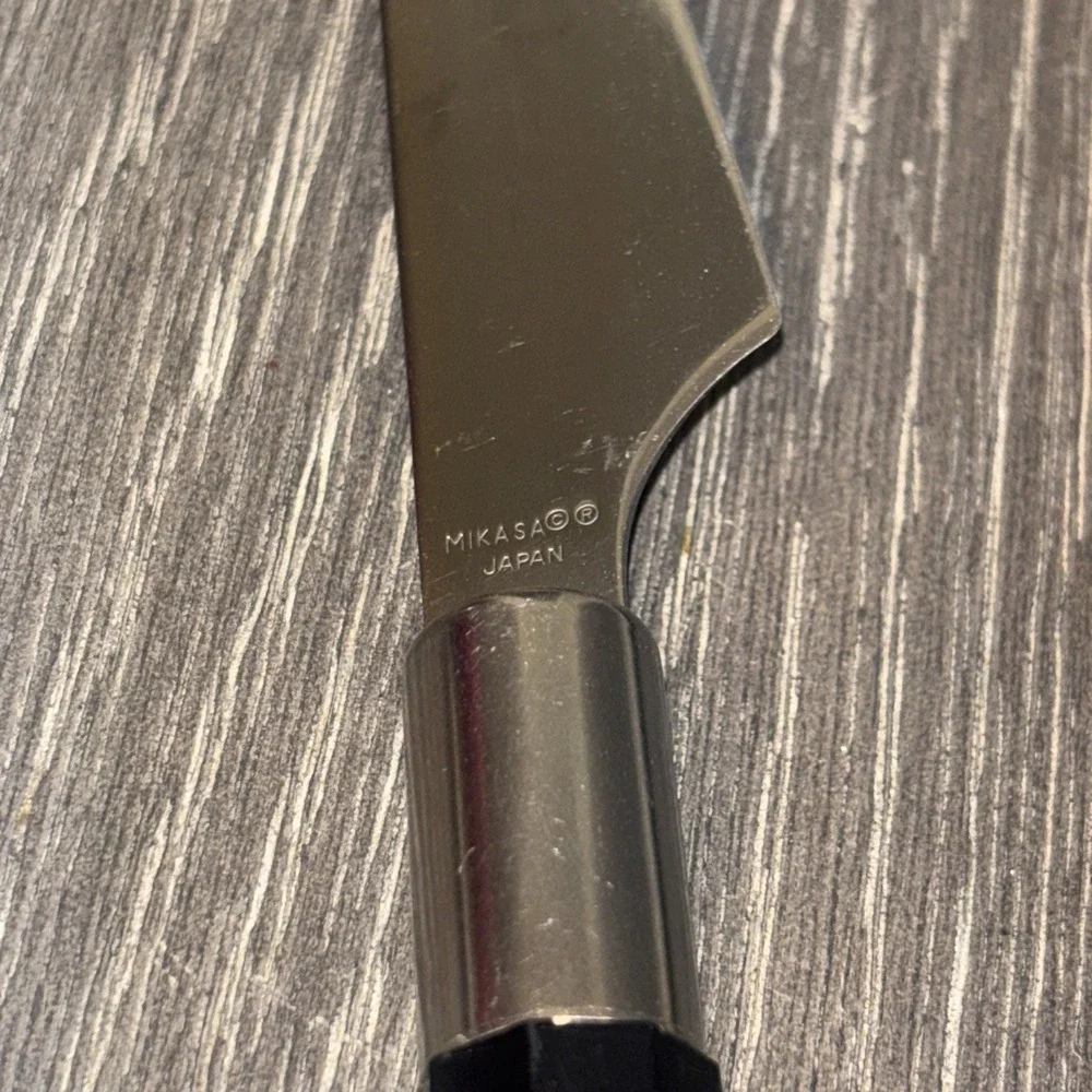 Mikasa Black Plastic‎ Handle  Cheese Pick/Knife