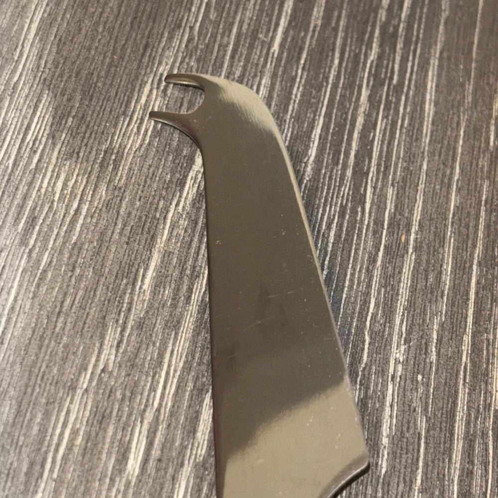 Mikasa Black Plastic‎ Handle  Cheese Pick/Knife