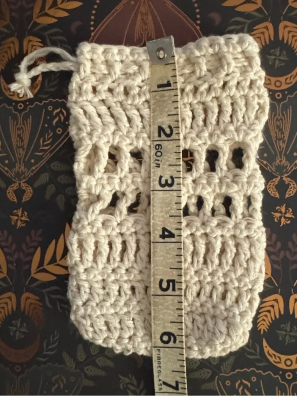 100% cotton Handmade soap bag