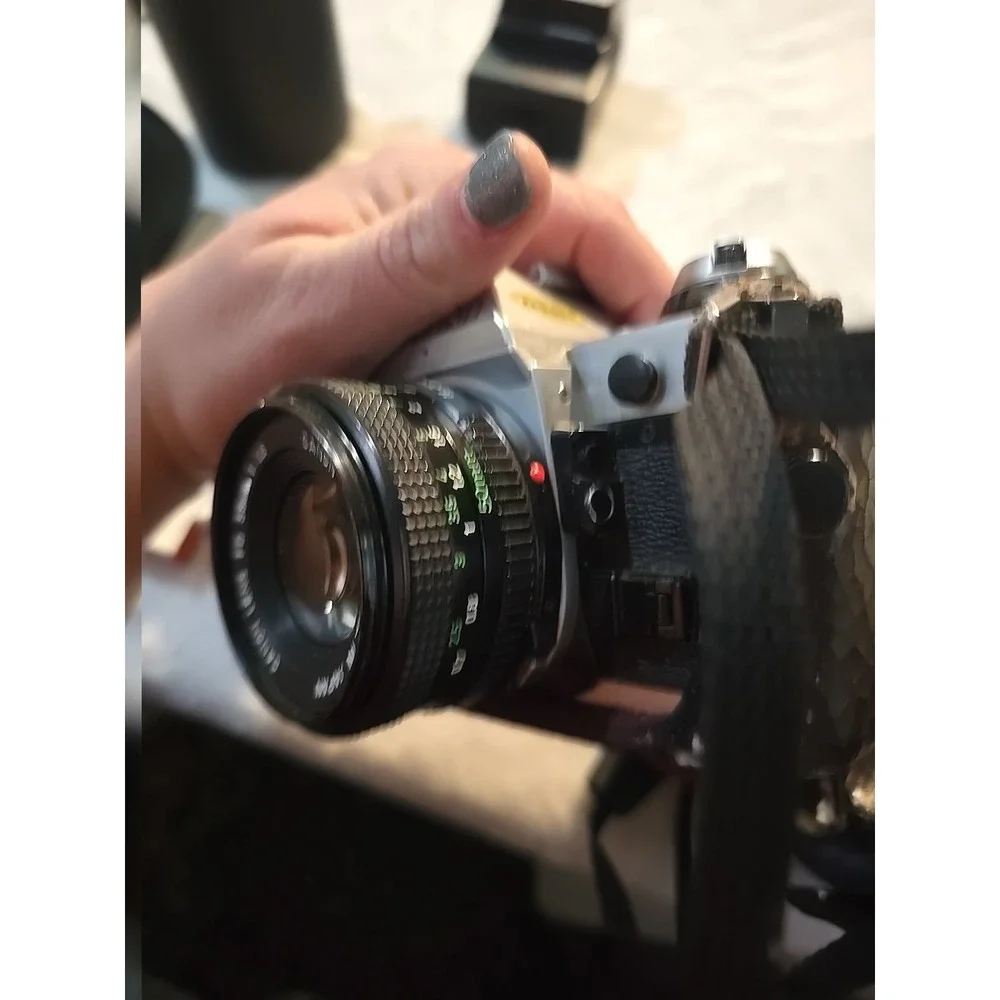 Classic Canon AE-1 Program Camera Bundle‎ with 50mm Lens & Protective Carry Case