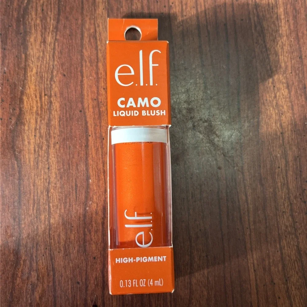 e.l.f. Camo Liquid Blush High-Pigment Gorg‎ Orange Vegan 0.13 fl oz (4 mL) 82420