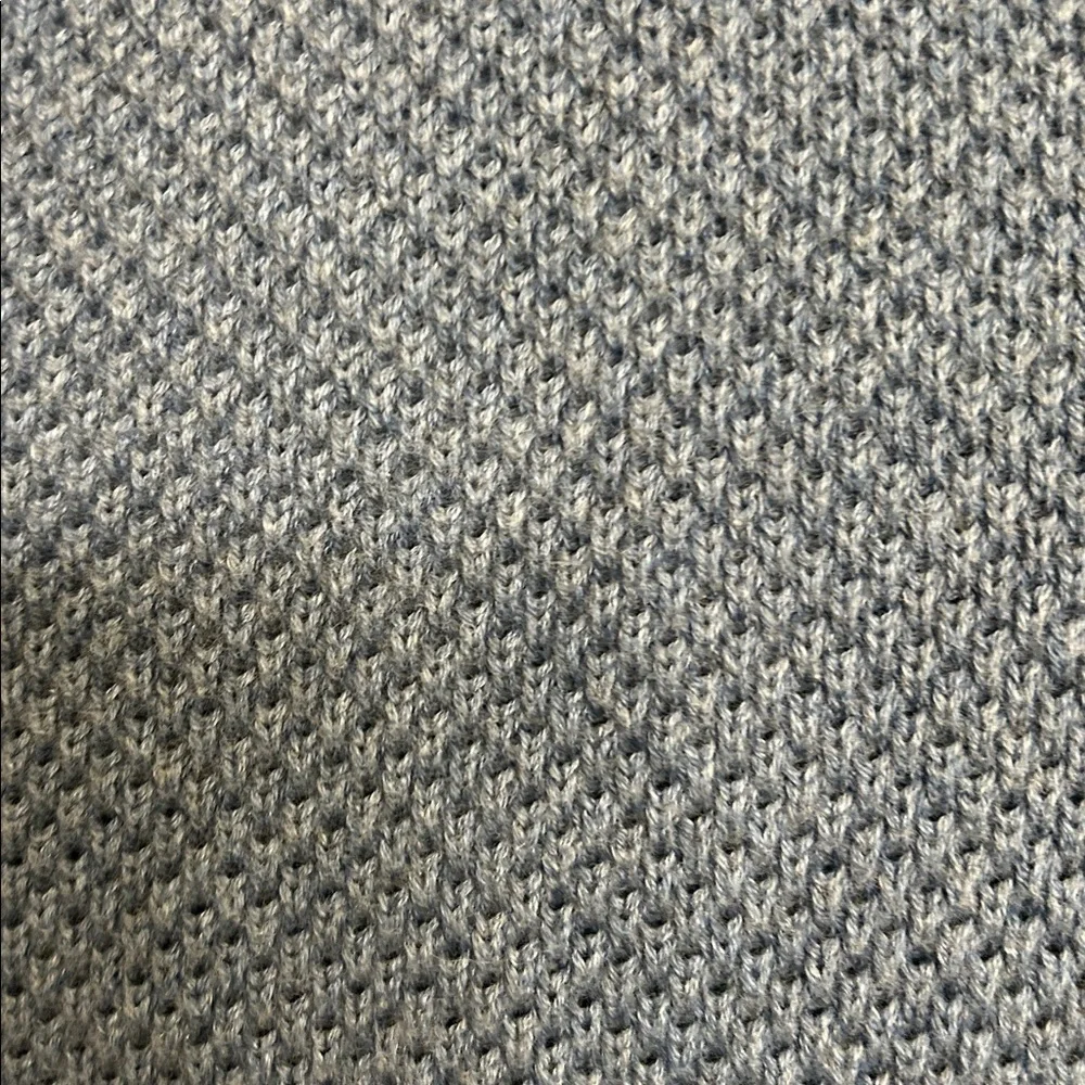 J.Crew Blue Cotton Zip Sweater - Stylish & Cozy