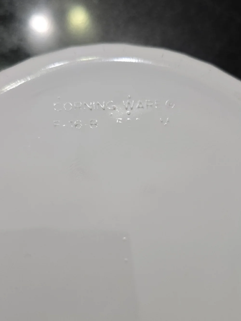 2 PIECE Corningware French White 16oz Round Bakeware Dish SET