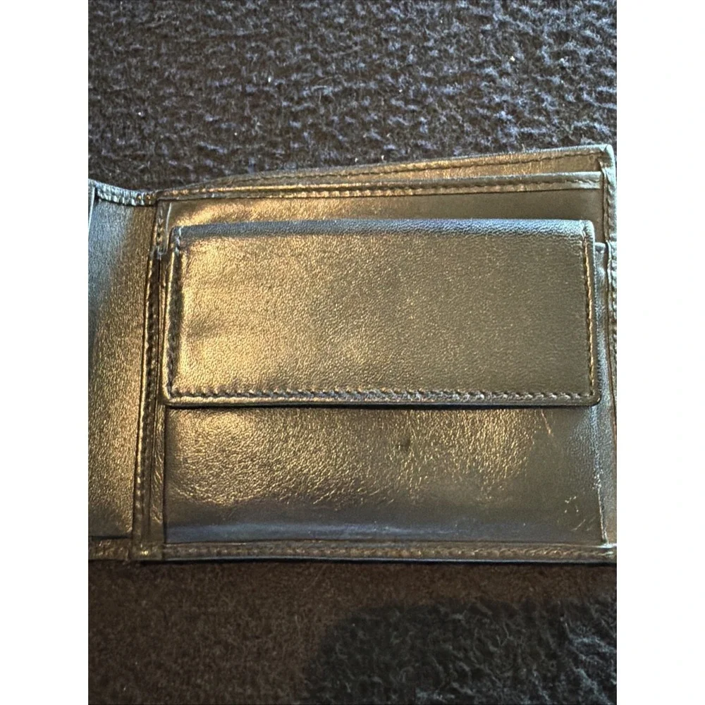 Fendi black leather