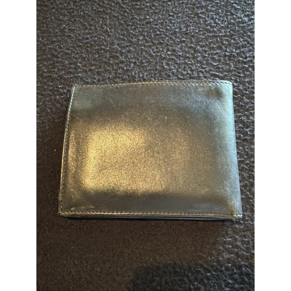 Fendi black leather