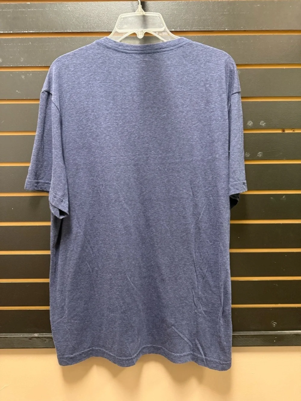 NWT J.Crew Jeans Navy Henley T Shirt Short Sleeve Men Size L Casual Basic