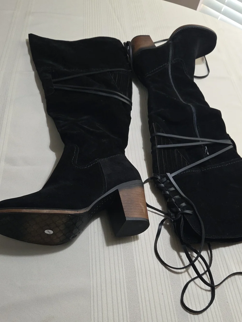 Over the Knee Wide Calf Boots