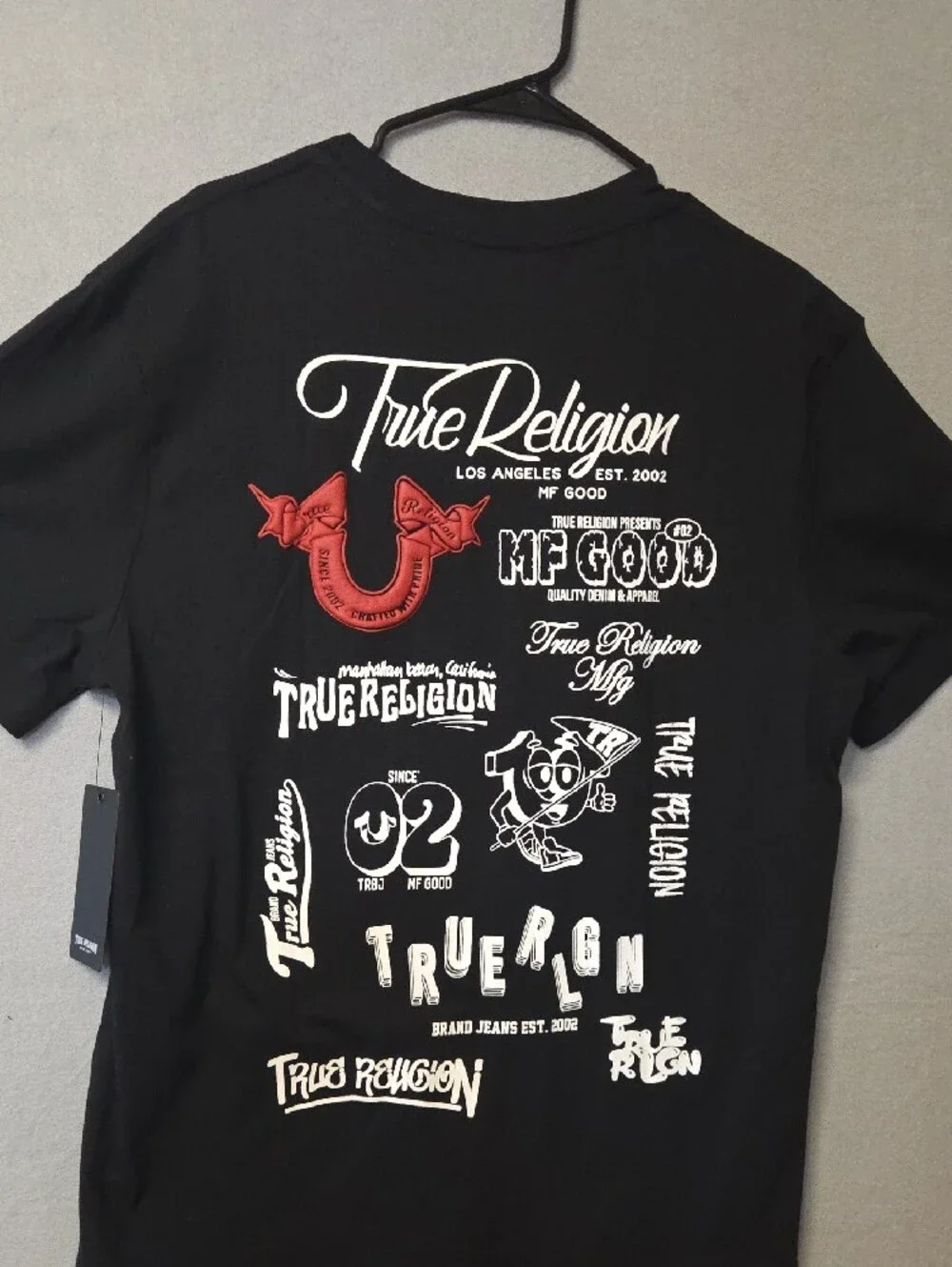 True Religion black crewneck