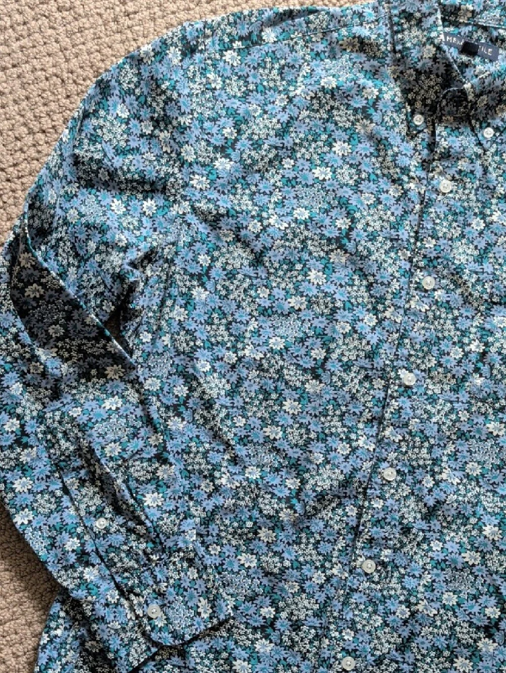 J. Crew men button