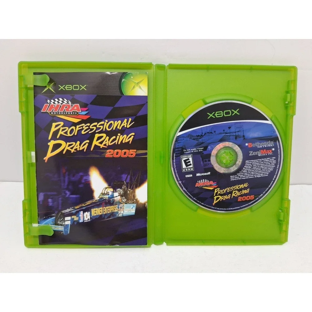 IHRA Professional Drag Racing 2005 (Microsoft Xbox, 2004)