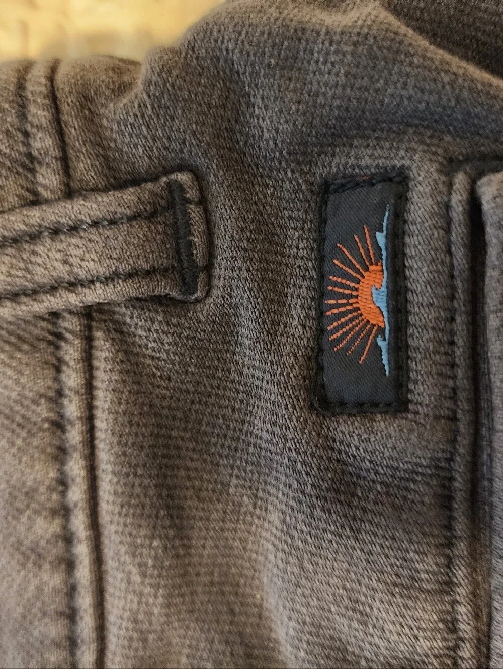 Faherty shorts gray chino