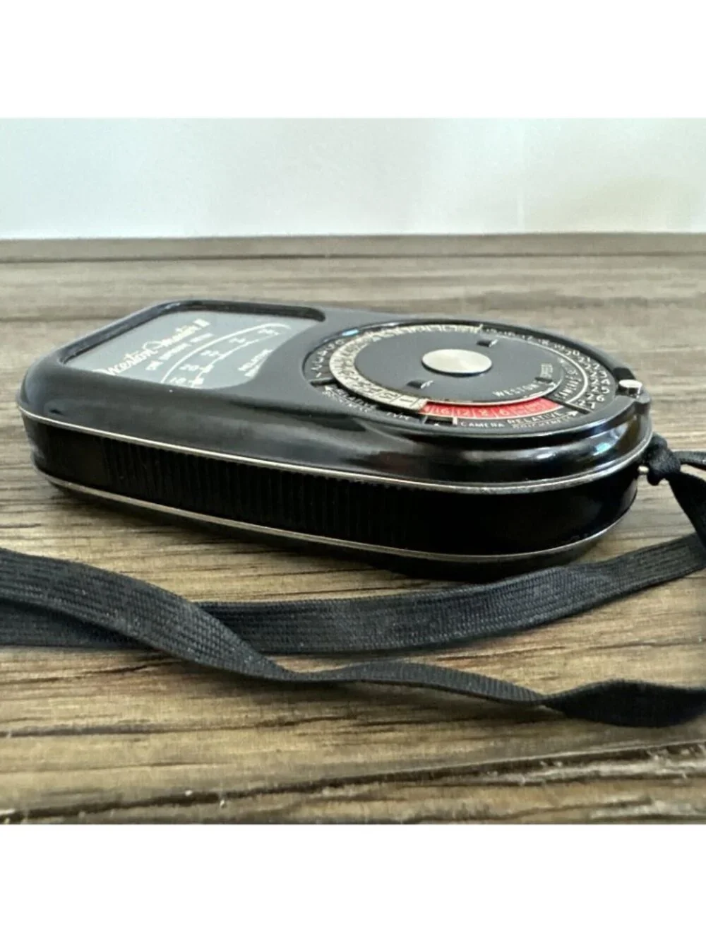 Weston Master II Cine Exposure Meter Model 736 With Strap Vtg Photography Tool