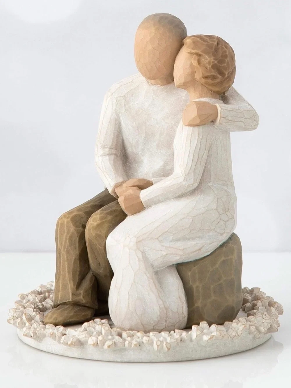 Willow Tree Anniversary, Sculpted Hand-Painted Cake Topper