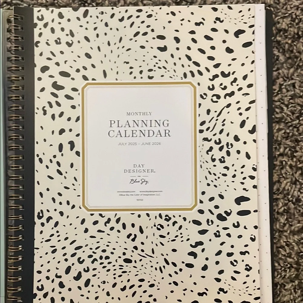Blue Sky stylish planner