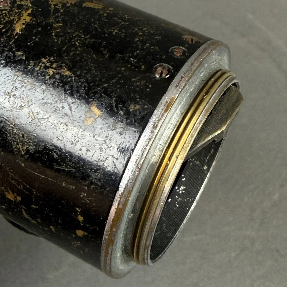 Ernst Leitz Wetzlar 1934 Hektor 13.5cm 135mm f4.5 Lens No 196367 Vintage Black